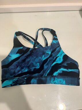 Lululemon Blue Marble Bra